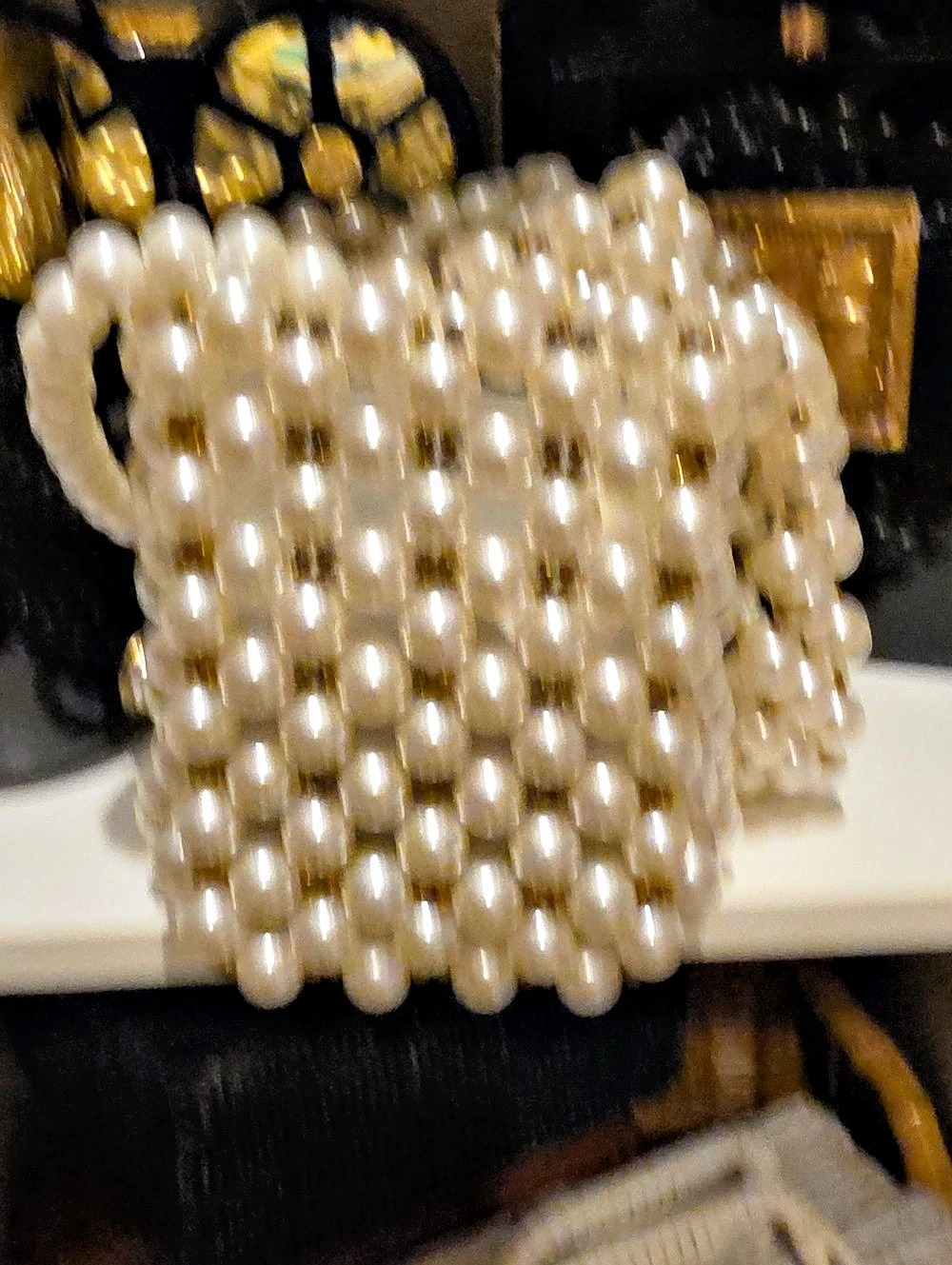 Multi-Strand Pearl Necklace
